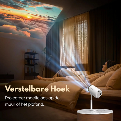 Smart beamer, verstelbare hoek